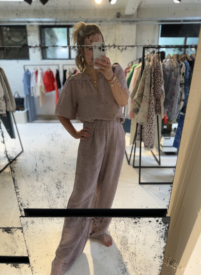By Bar  blake gloss blouse mellow rose