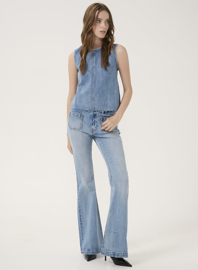 MEW dango top light blue