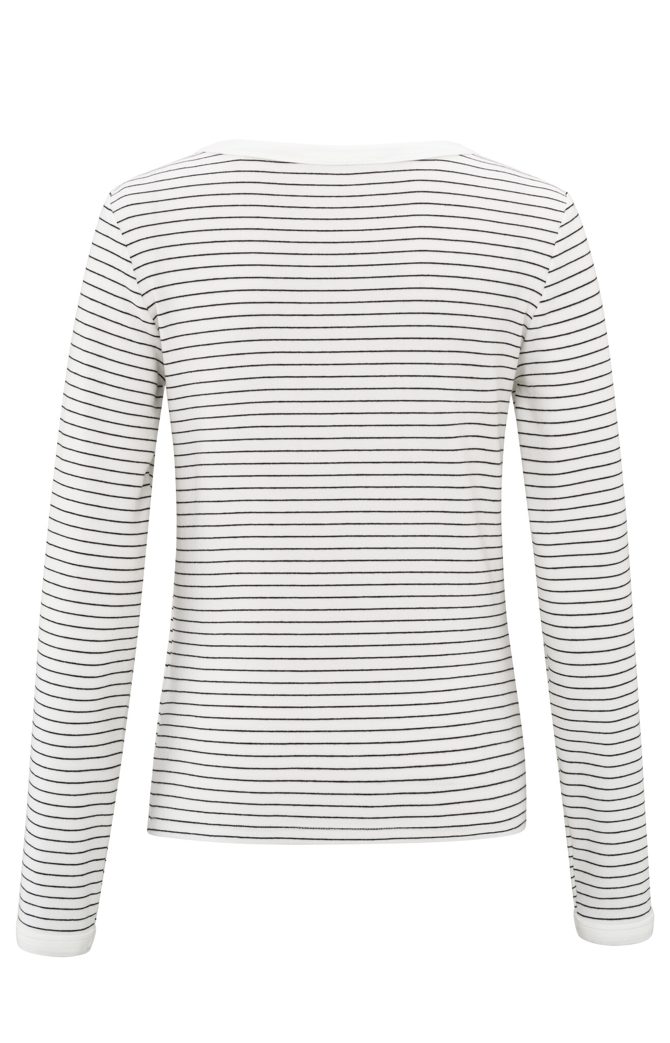 YAYA - Long sleeve T-shirt with round neckline - Off White main image 0
