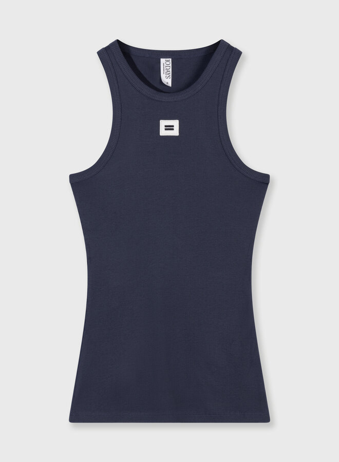10days tank top rib yale blue