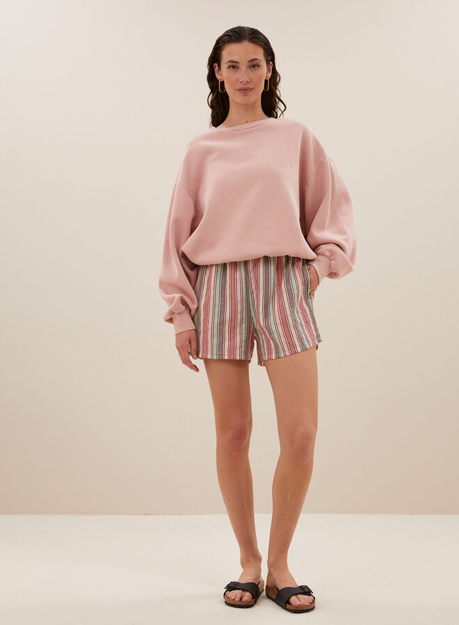 BY BAR isa multi stripe shorts