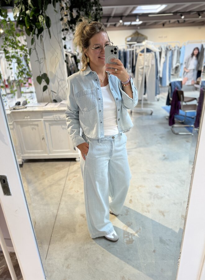 MEW winnie wide pant light blue