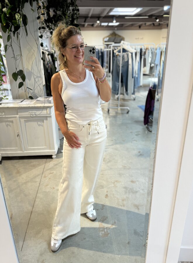 MEW dango x-wide jeans champagne