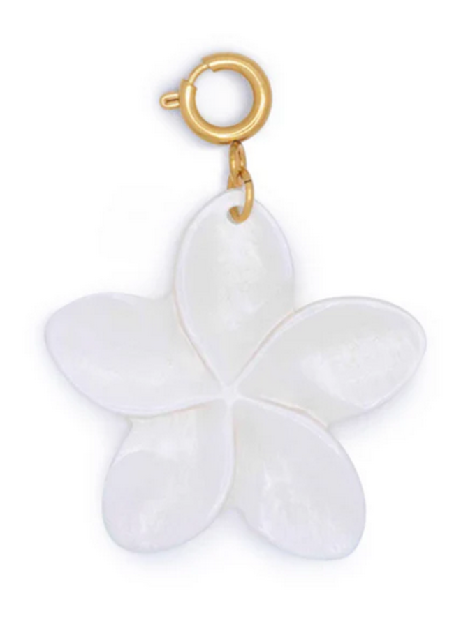 Le Veer shell flower charm bedel