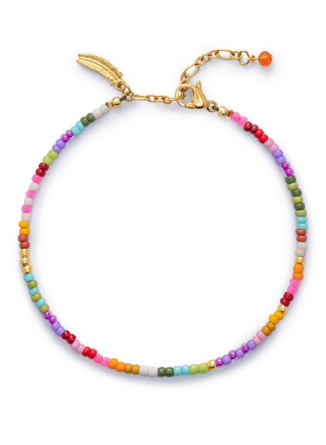 Le Veer rainbow rides bracelet