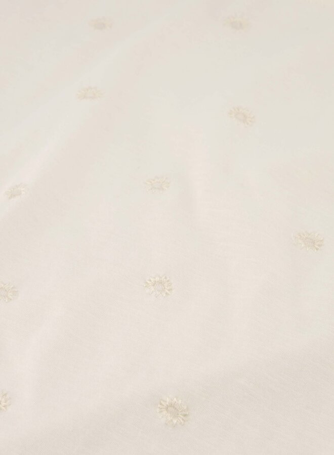 Fabienne C. phil round v-neck tee white