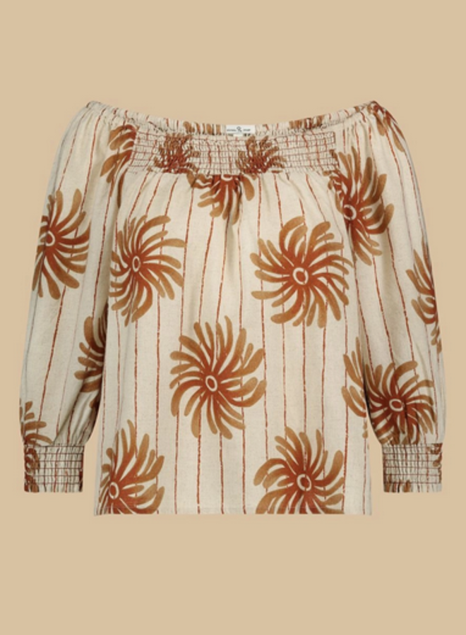 Circle S25F vera blouse spicy roots