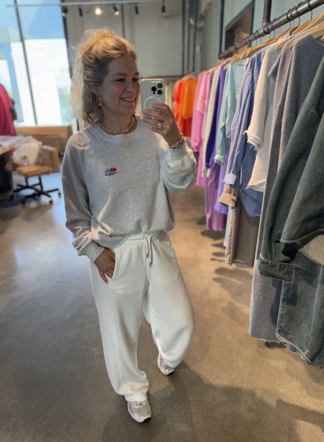 10DAYS western jogger ecru