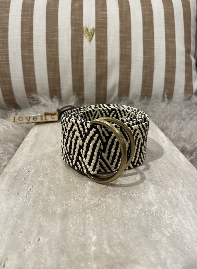 Zusss S25F raffia riem