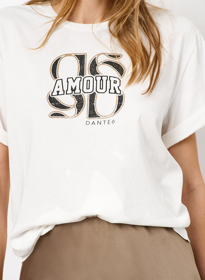 Dante6 riot monogram tee white