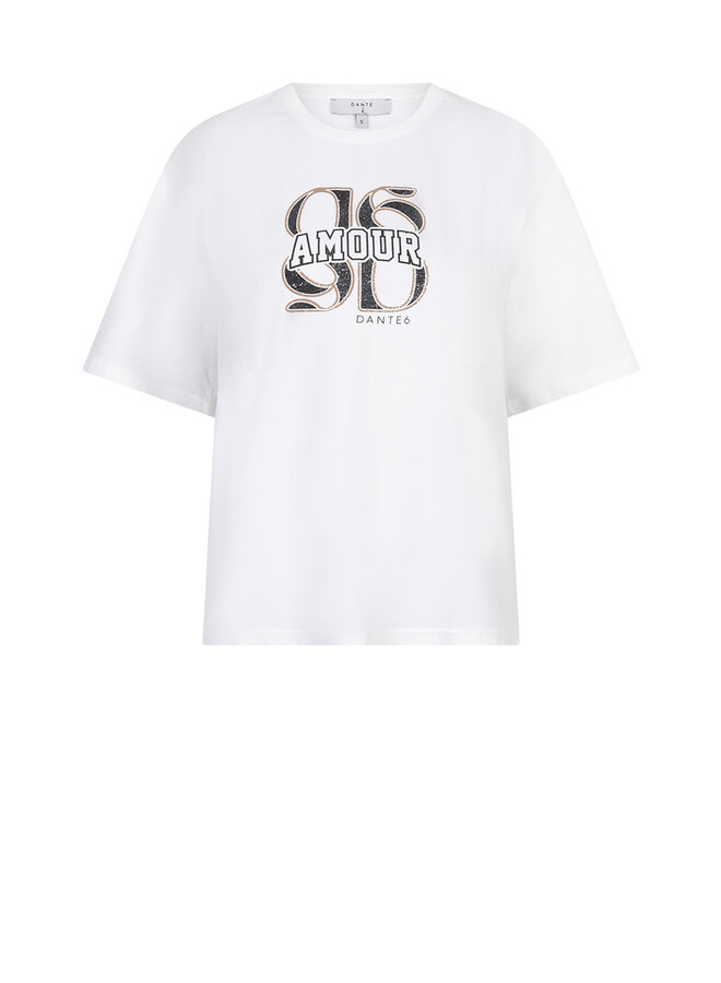 Dante6 riot monogram tee white