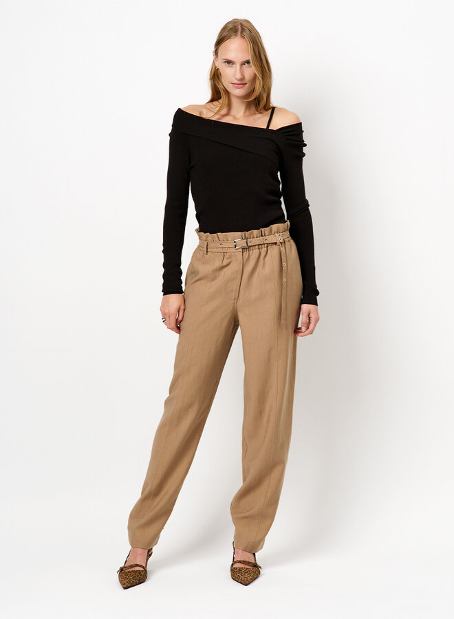 Dante6 tyler belted adjustable pants spiced camel
