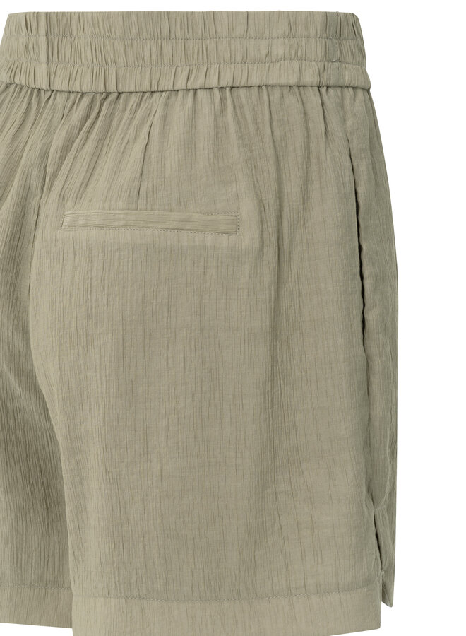 Yaya woven structured short beige