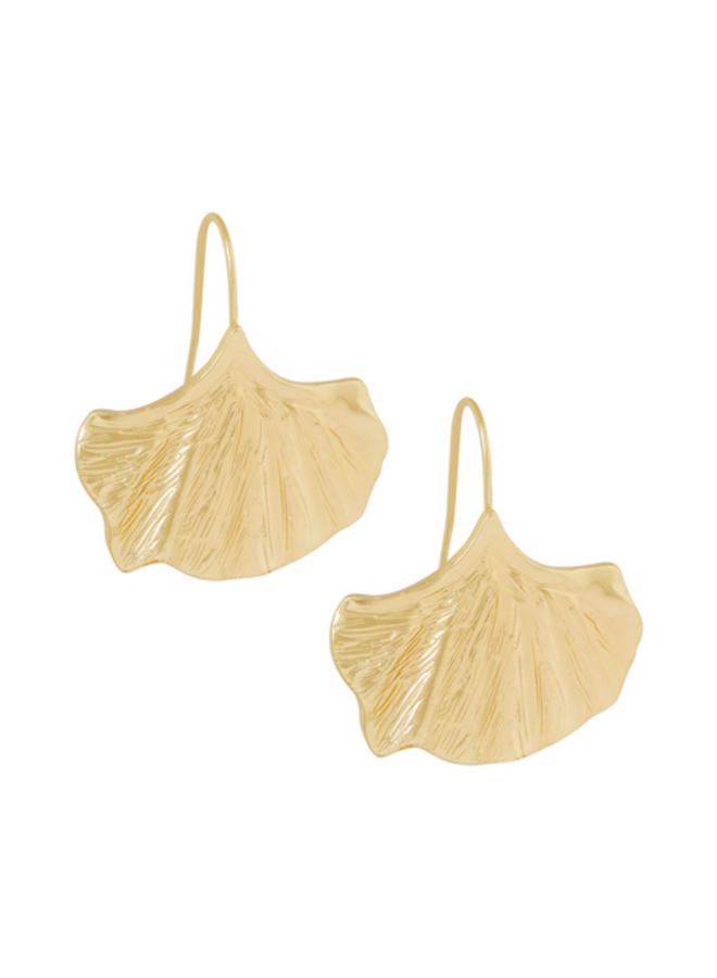 Ellen beekmans ginko oorbellen