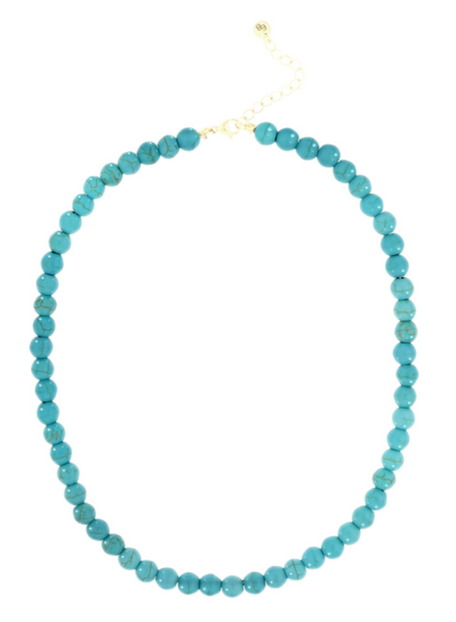 Ellen beekmans gemstone ketting turquoise
