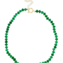 Ellen beekmans gemstone ketting fel groen