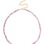 Ellen beekmans gemstone ketting lila