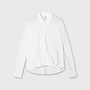 10DAYS wrap blouse ecru