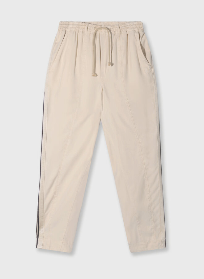 10days wide tapered pants tencel light earth