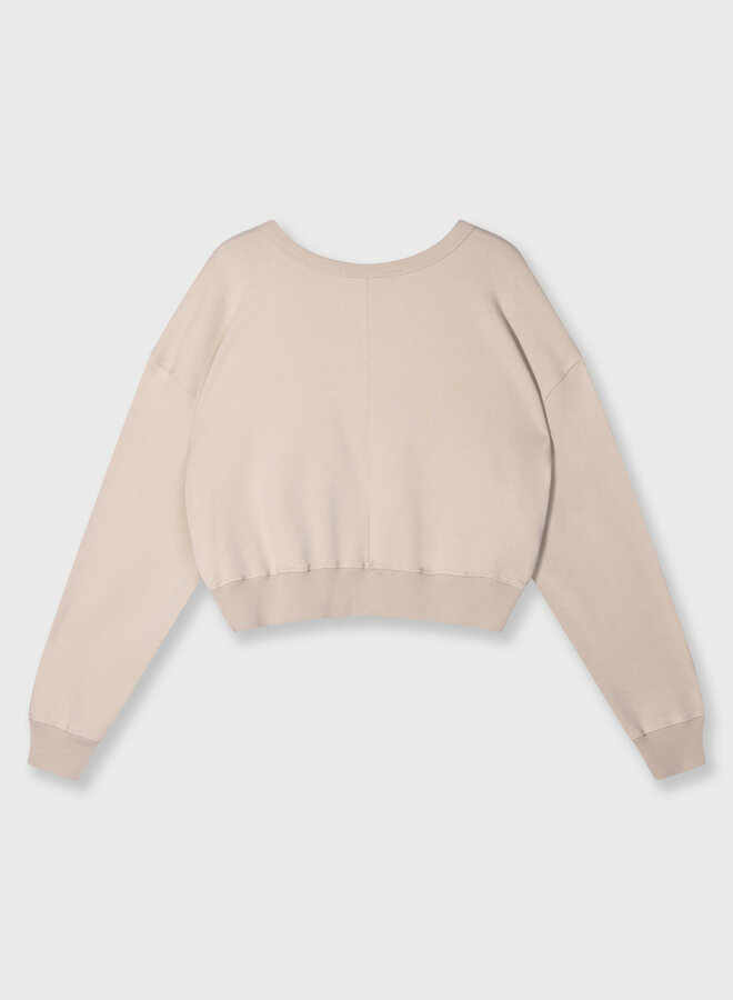 10days cropped sweater gathering light earth