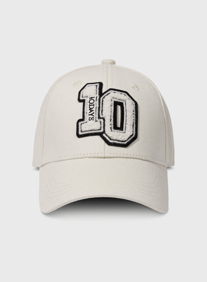 10days baseball cap 10 ecru