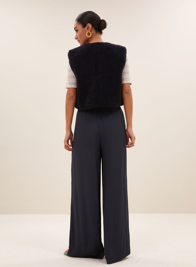 By Bar wolly midnight gilet