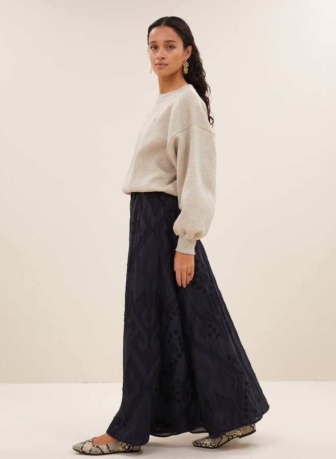 By Bar bodil sparkle sweater gold