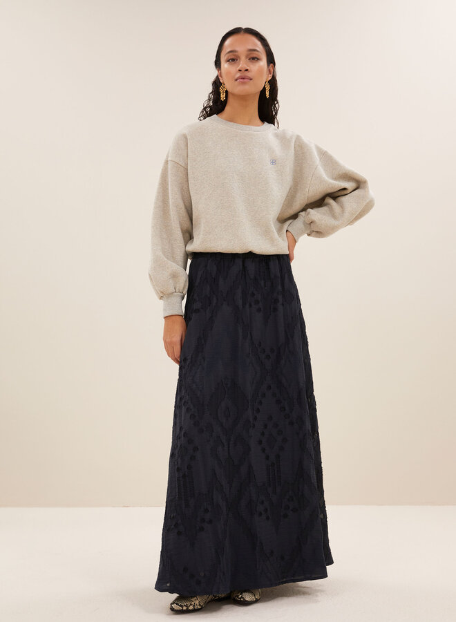 By Bar bodil sparkle sweater gold