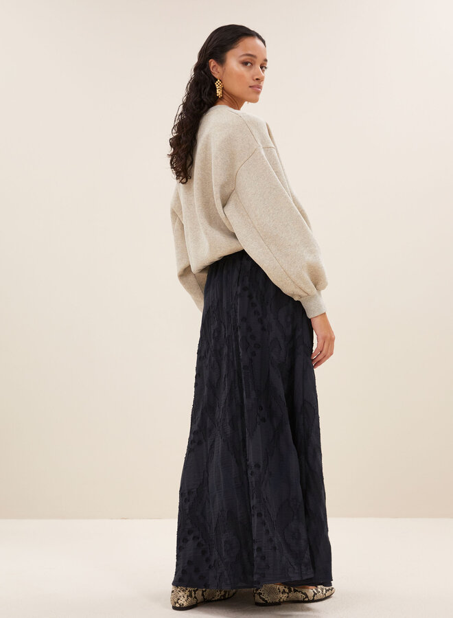 By Bar bodil sparkle sweater gold