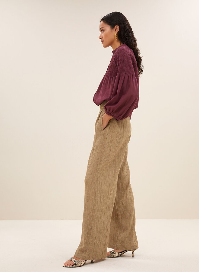 By Bar benji lurex pants gold
