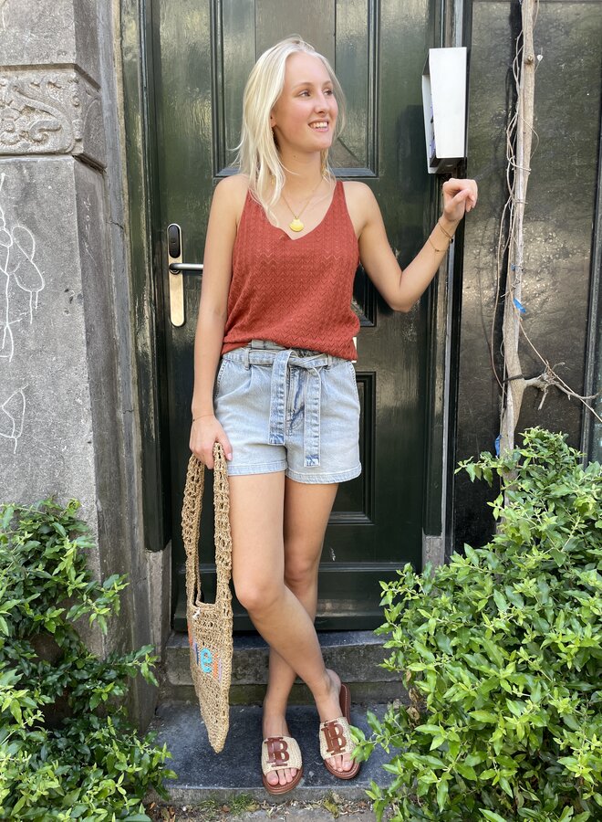 Circle S25F colleen top arabian spice