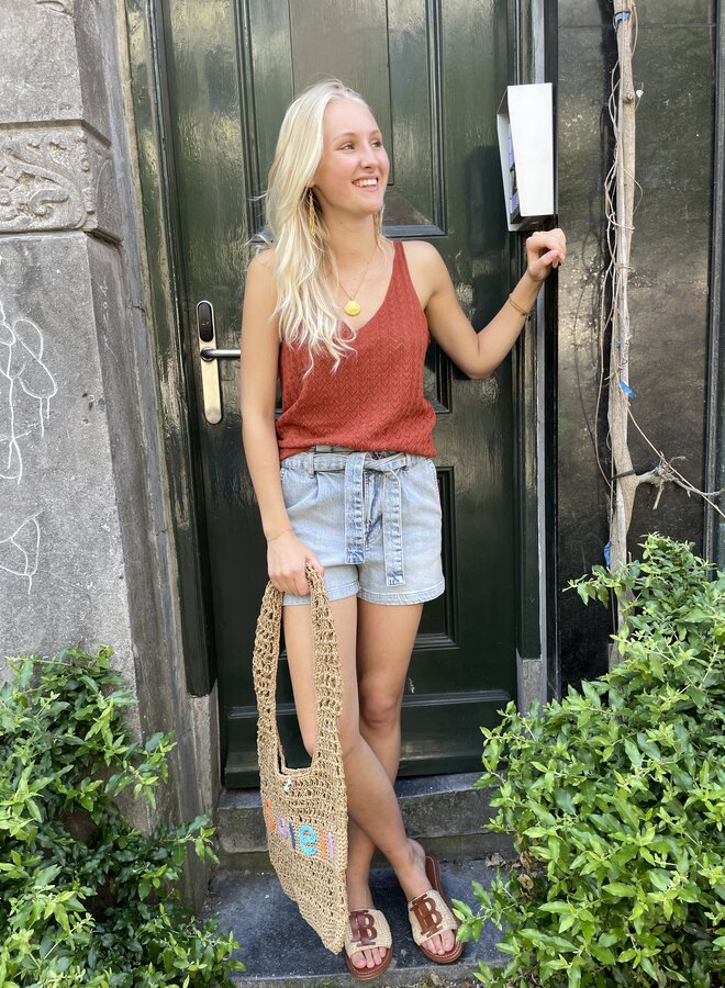 Circle S25F colleen top arabian spice