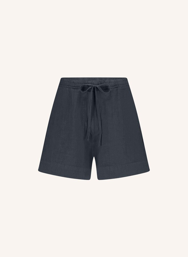 By bar lio linen short midnight