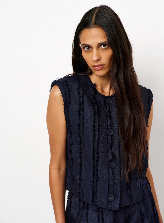 Dante6 kalina fil coupé gilet blue