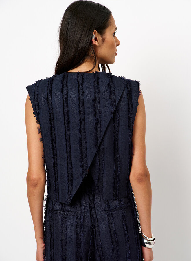 Dante6 kalina fil coupé gilet blue