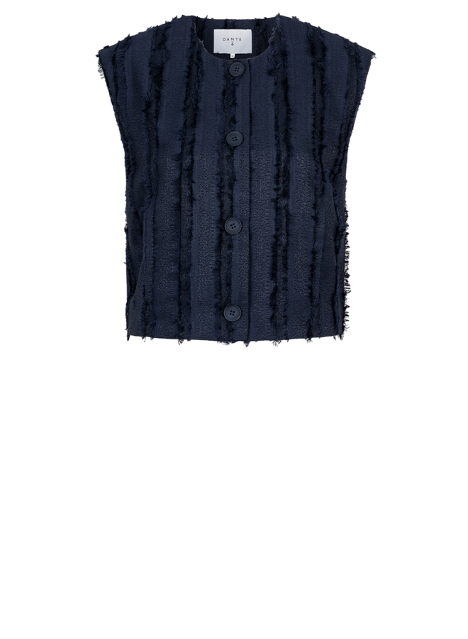 Dante6 kalina fil coupé gilet blue