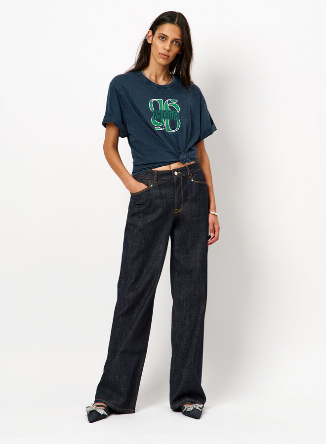 Dante6 riot monogram tee blue