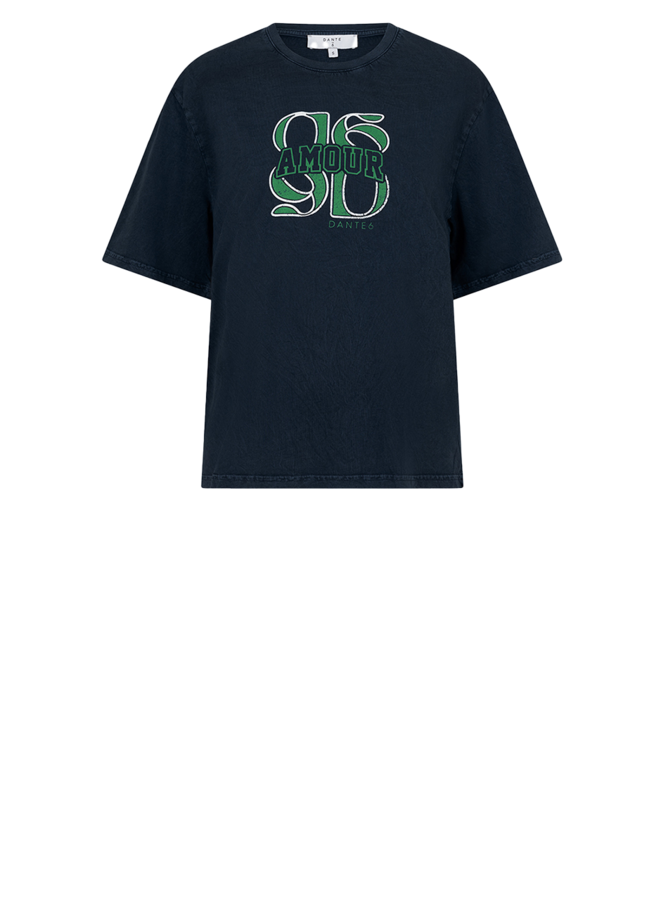 Dante6 riot monogram tee blue