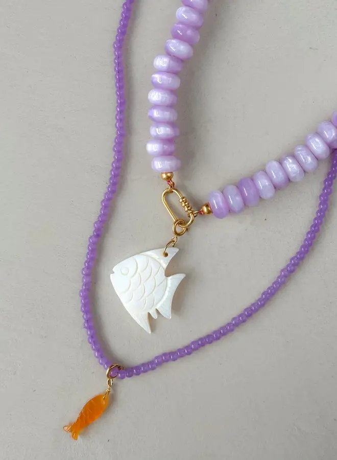 Le Veer shell fish charm