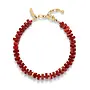 Le Veer riviera red bracelet
