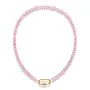 Le Veer riviera pink necklace