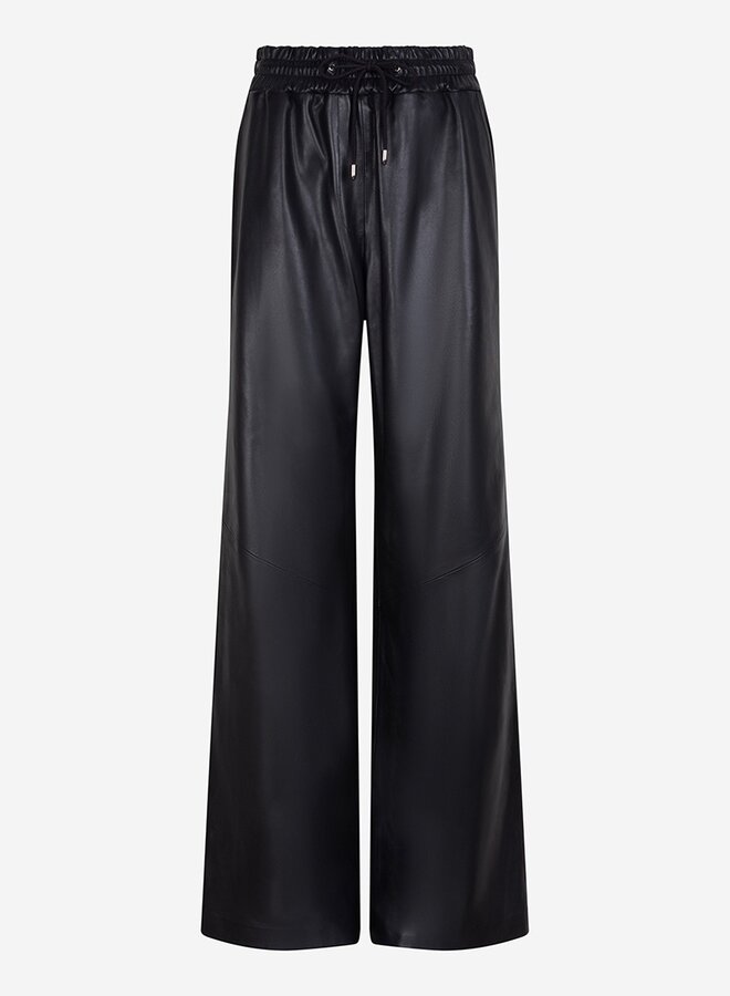 Ibana pippa black leather trouser