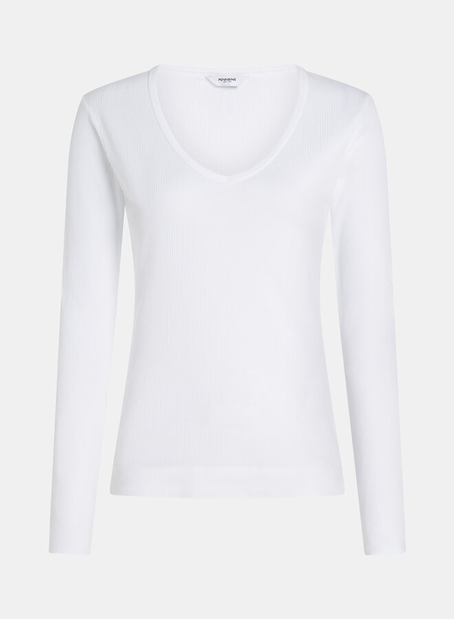 Penn&Ink W25F1715 longsleeve white