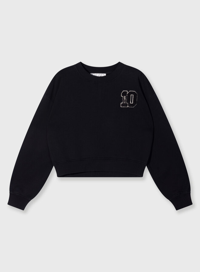 10days cropped sweater black