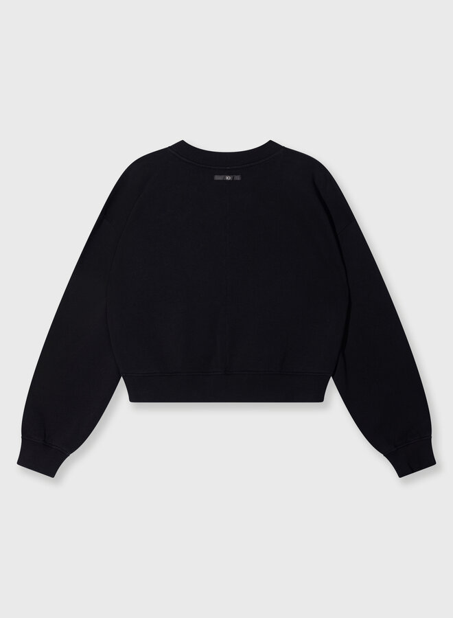 10days cropped sweater black