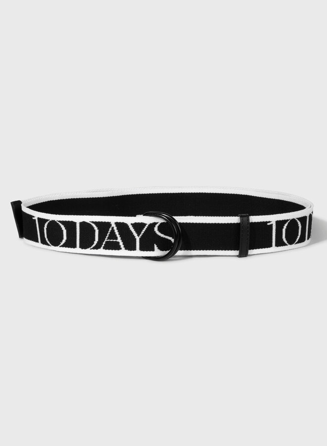 10days logo belt black