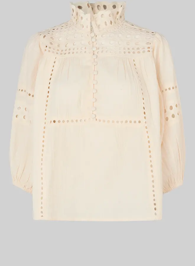 Second F. brunie blouse ecru