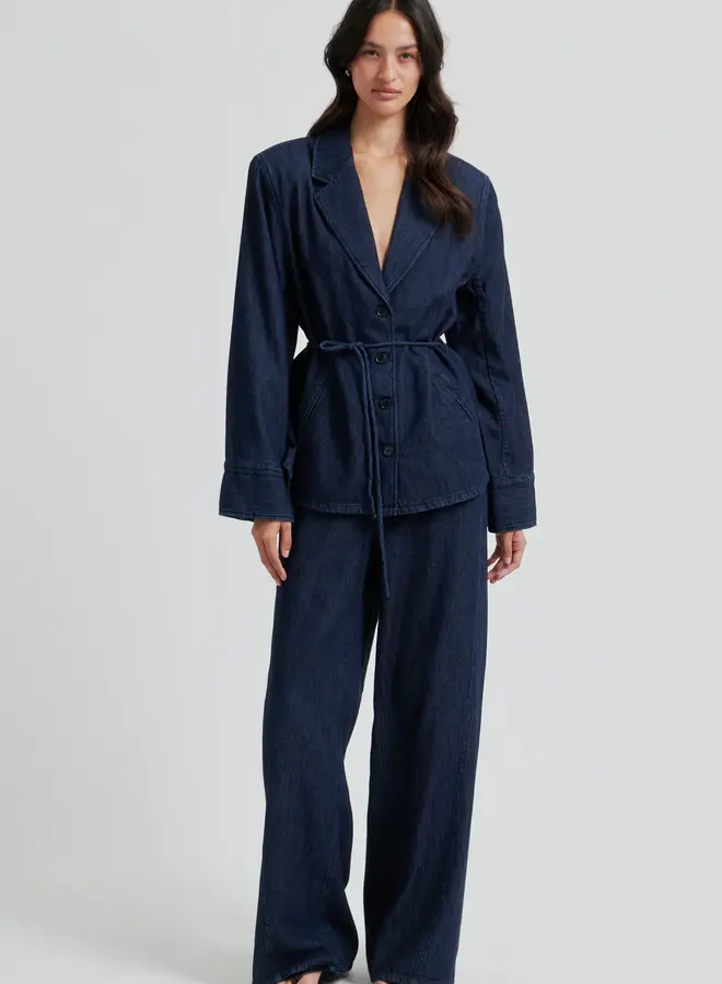 Second F. olane denim jeans dark blue