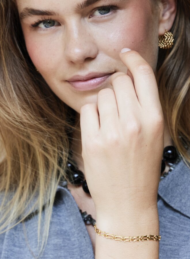 Ellen beekmans vergulde fantasie armband III