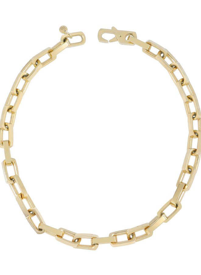 Ellen beekmans grove ovale schakelketting